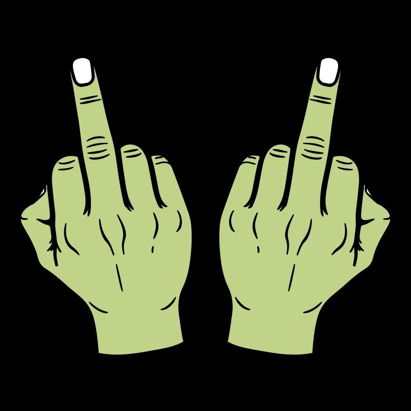 Mittelfinger Hand