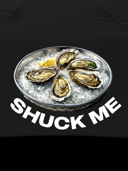 Oysters with lemon topping