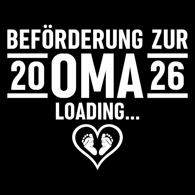 Beförderung zur Oma 2026 - Werdende Großmutter