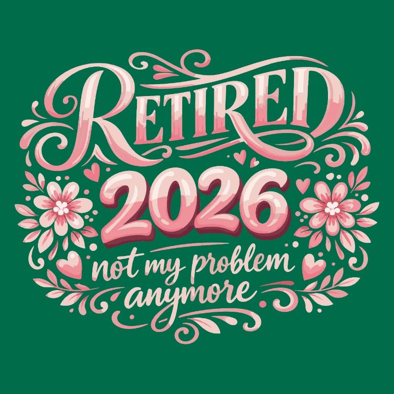Ruhestand 2026 Plus My Problem Humor
