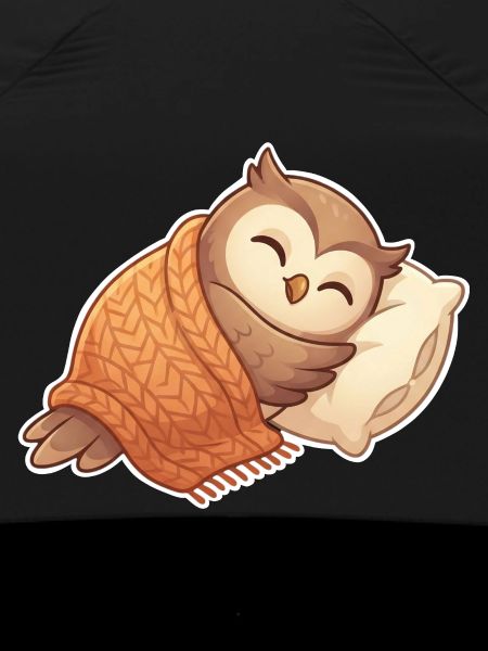 Owl Sleeping