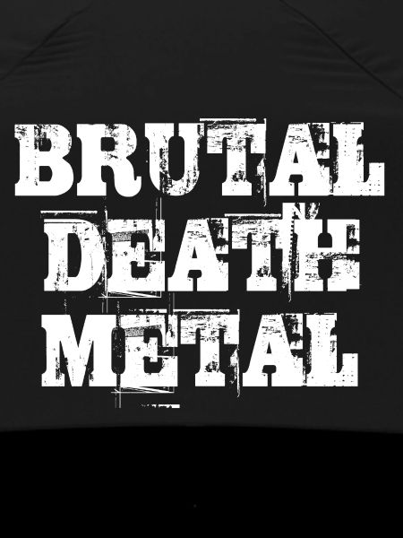 Brutale Death-Metal-Typografie