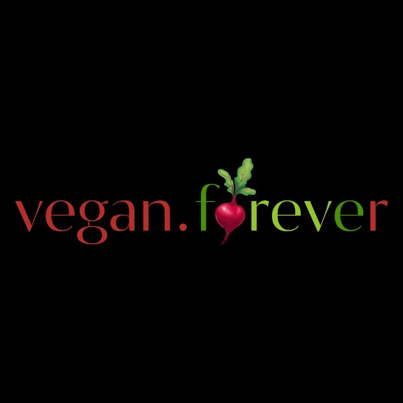 Vegan forever radish