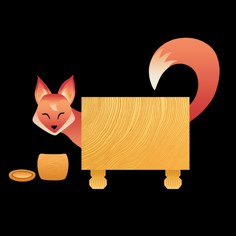 Frecher kleiner Fuchs