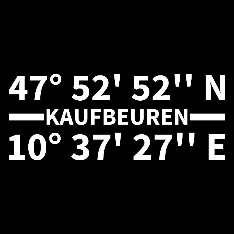 Coordonnées de Kaufbeuren