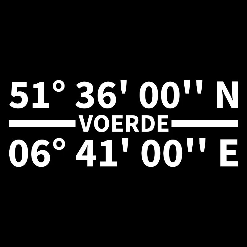 Voerde coordinates