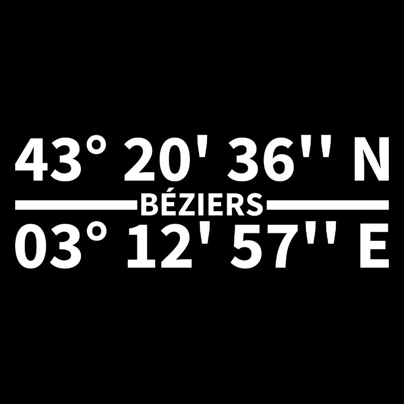 Béziers coordinates