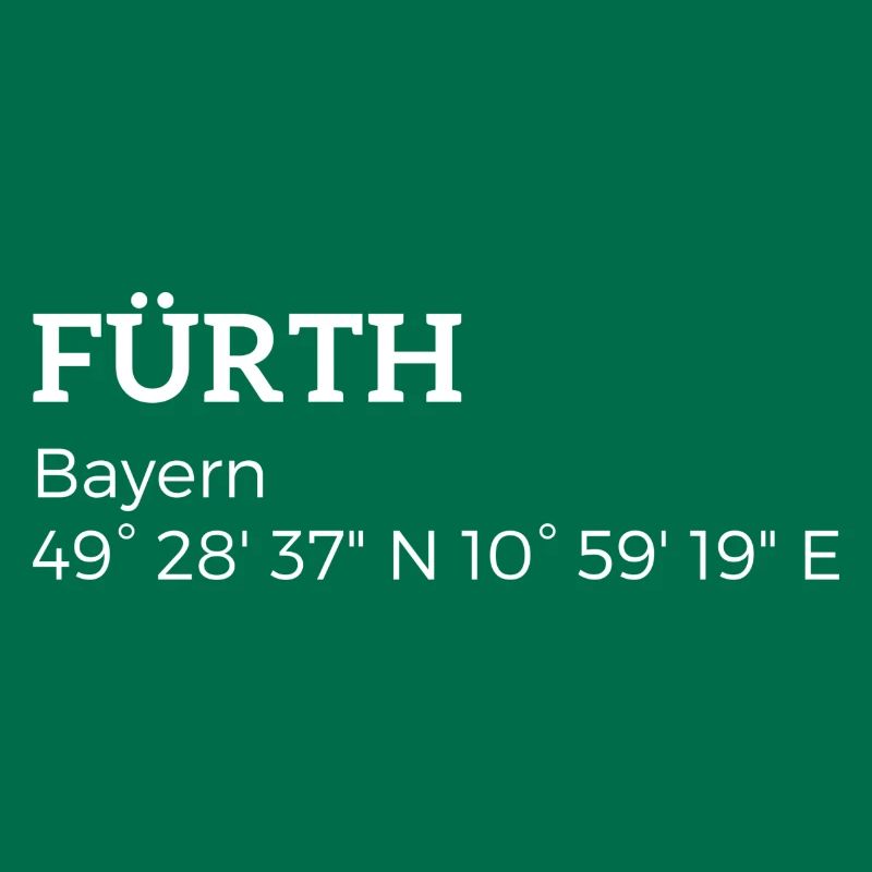 Fürth Bavaria coordinates