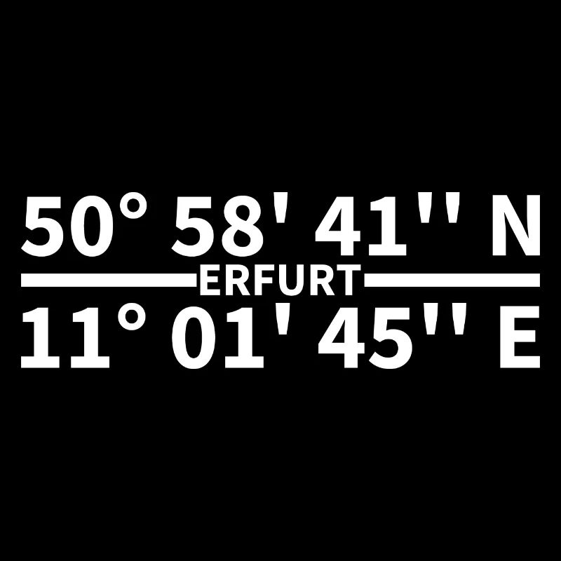 Coordonnées d’Erfurt
