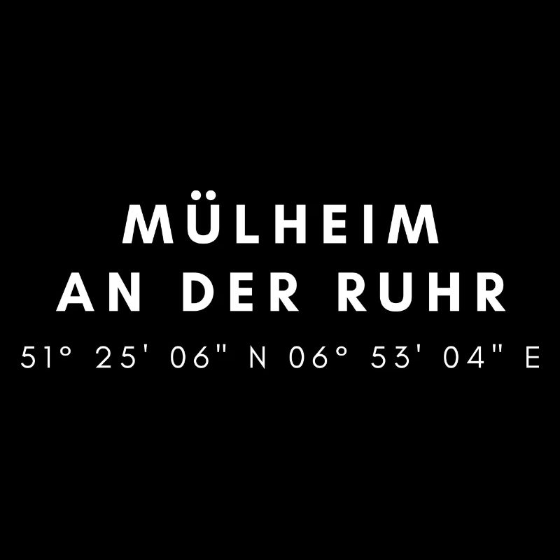 les coordonnées de Mülheim an der Ruhr