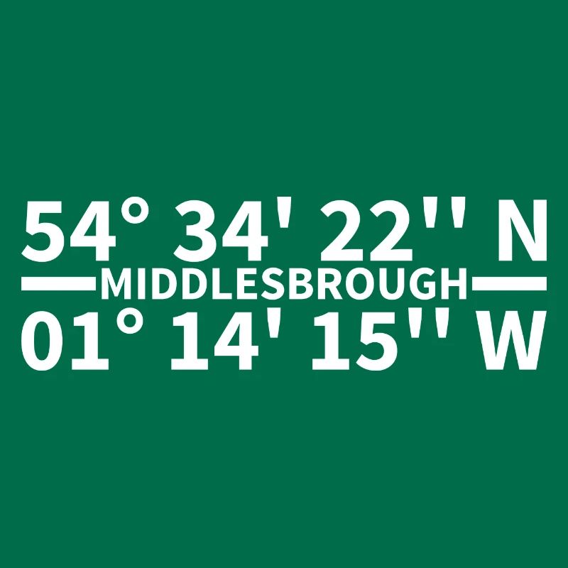 Coordonnées de Middlesbrough