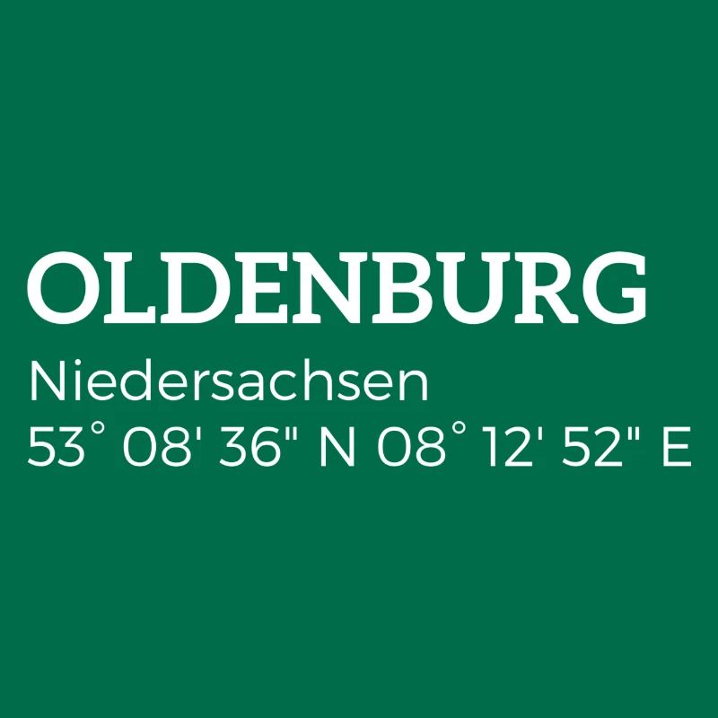 Oldenburg, Lower Saxony coordinates