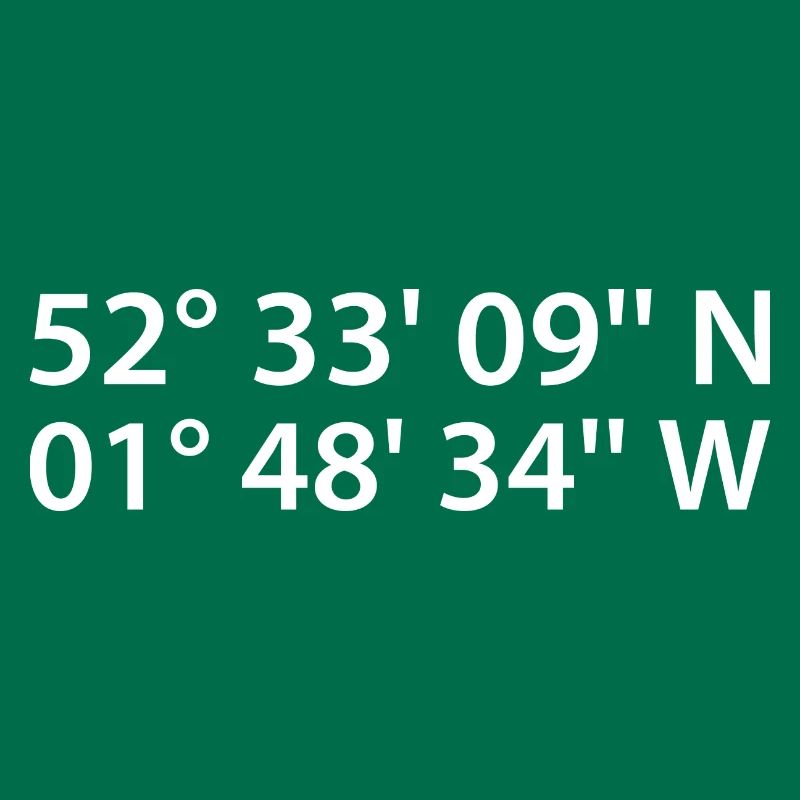 Royal Sutton Coldfield Coordinates