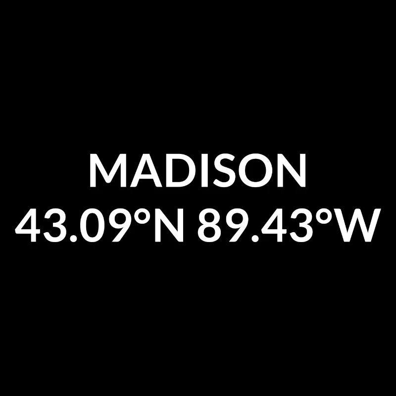 Madison, Wisconsin, United States Coordinates