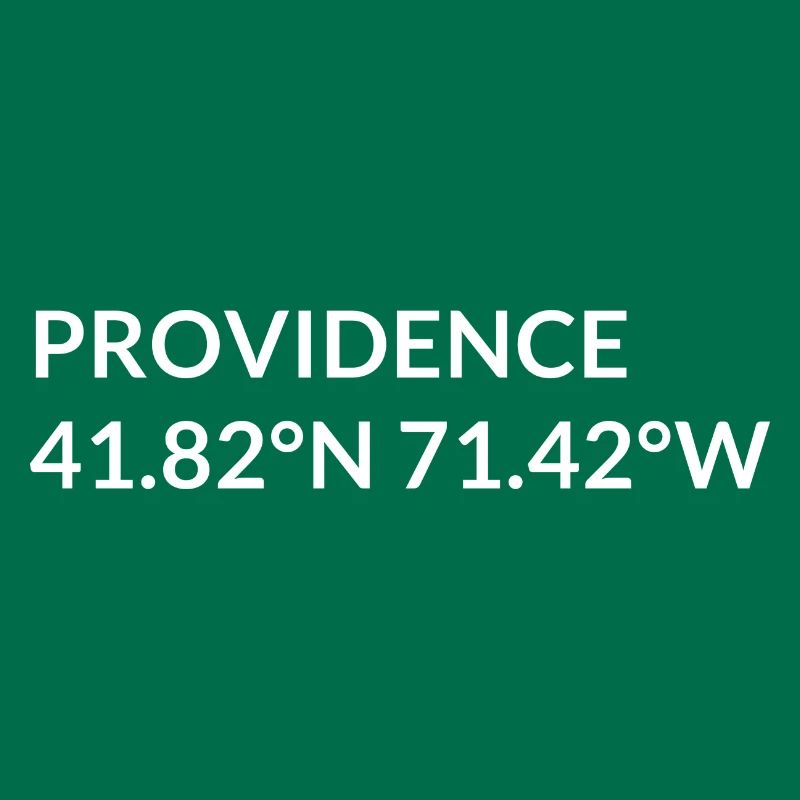 Providence, Rhode Island, USA Coordinates
