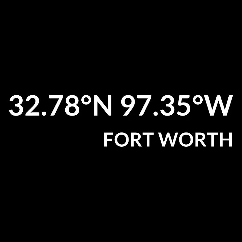 Fort Worth, Texas, USA Coordinates