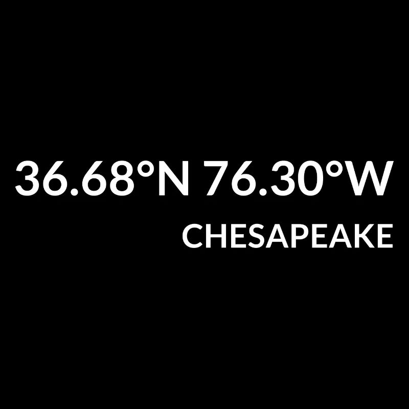 Chesapeake, Virginia, USA Coordinates