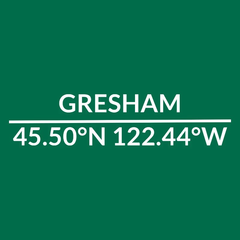 Coordonnées de Gresham, Oregon, États-Unis