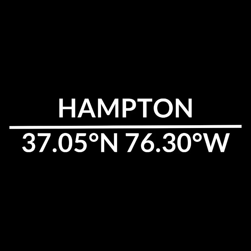 Hampton, Virginia, USA Coordinates