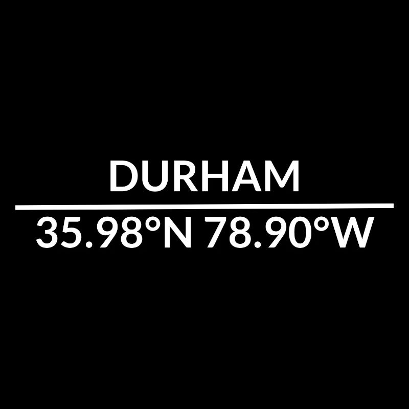 Durham, Caroline du Nord, États-Unis Coordonnées