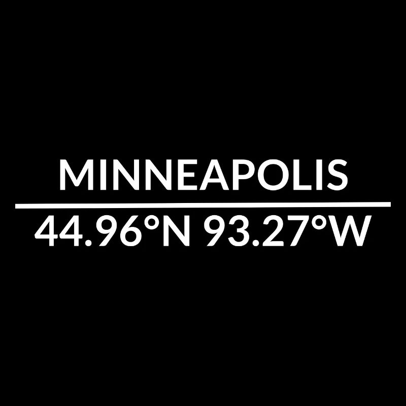 Minneapolis, Minnesota, USA Coordinates
