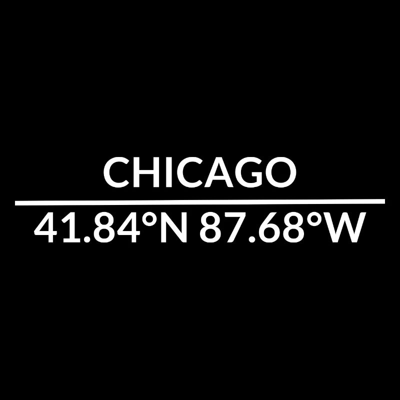 Coordonnées Chicago, Illinois, États-Unis