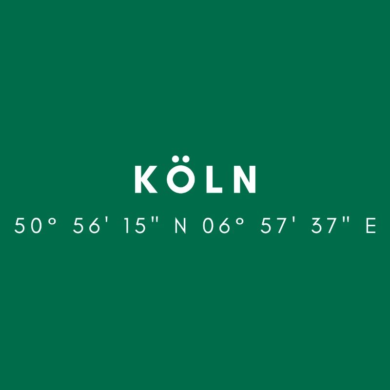les coordonnées de Cologne