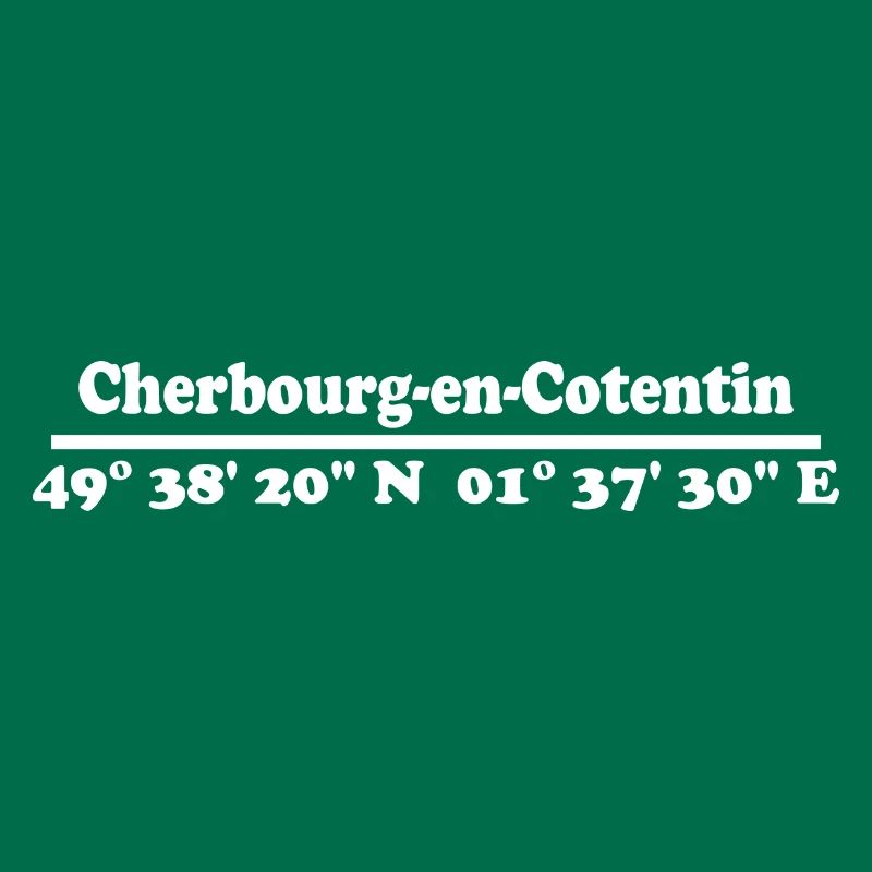 Coordonnées de Cherbourg-en-Cotentin