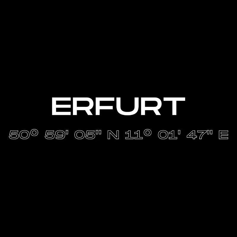 Coordonnées d’Erfurt