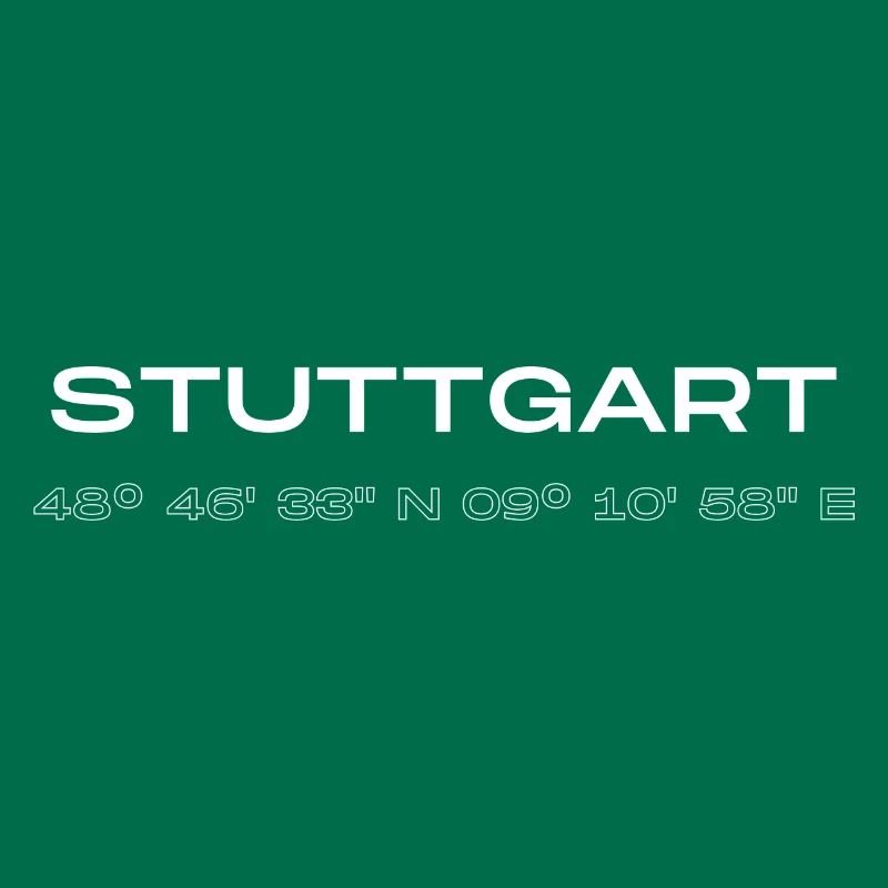 Coordonnées de Stuttgart