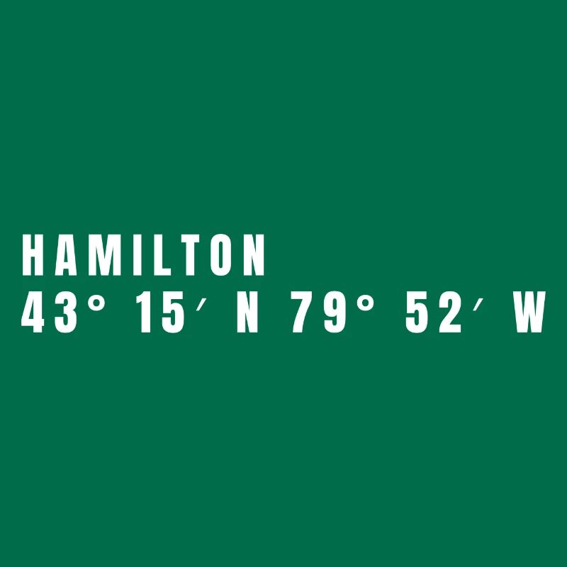 Coordonnées Hamilton, Canada