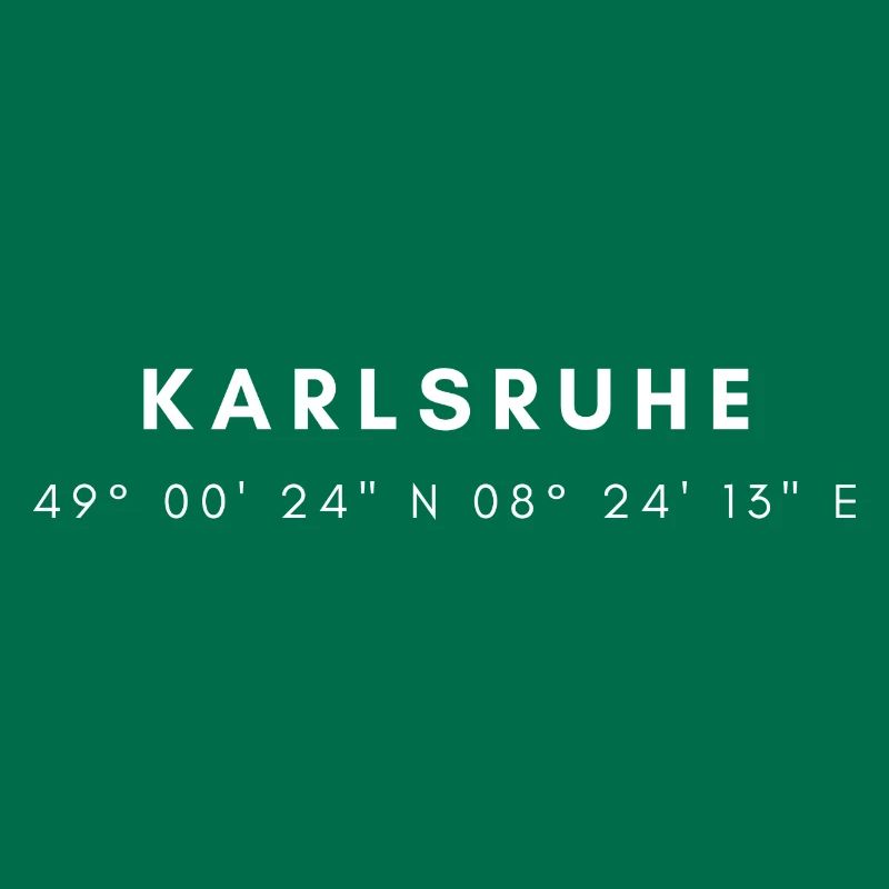 Coordonnées de Karlsruhe