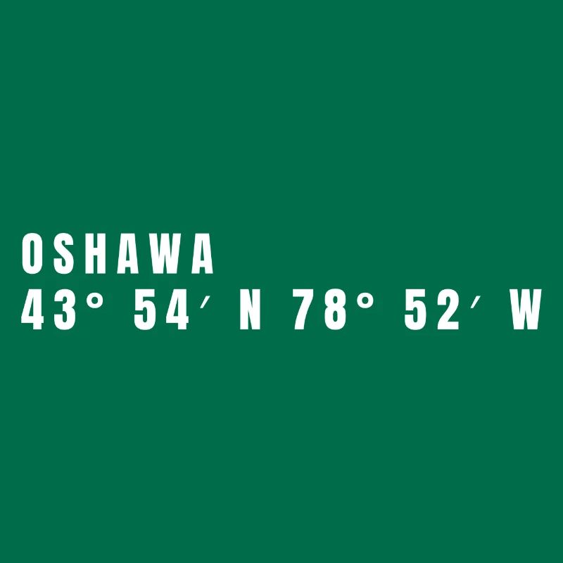Oshawa, Canada Coordinates