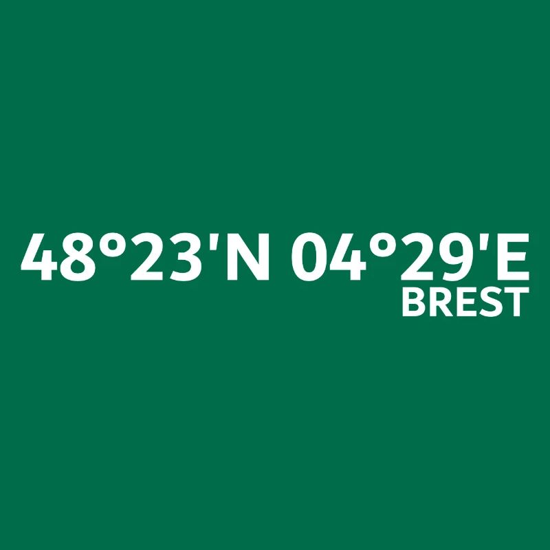 Coordonnées de Brest
