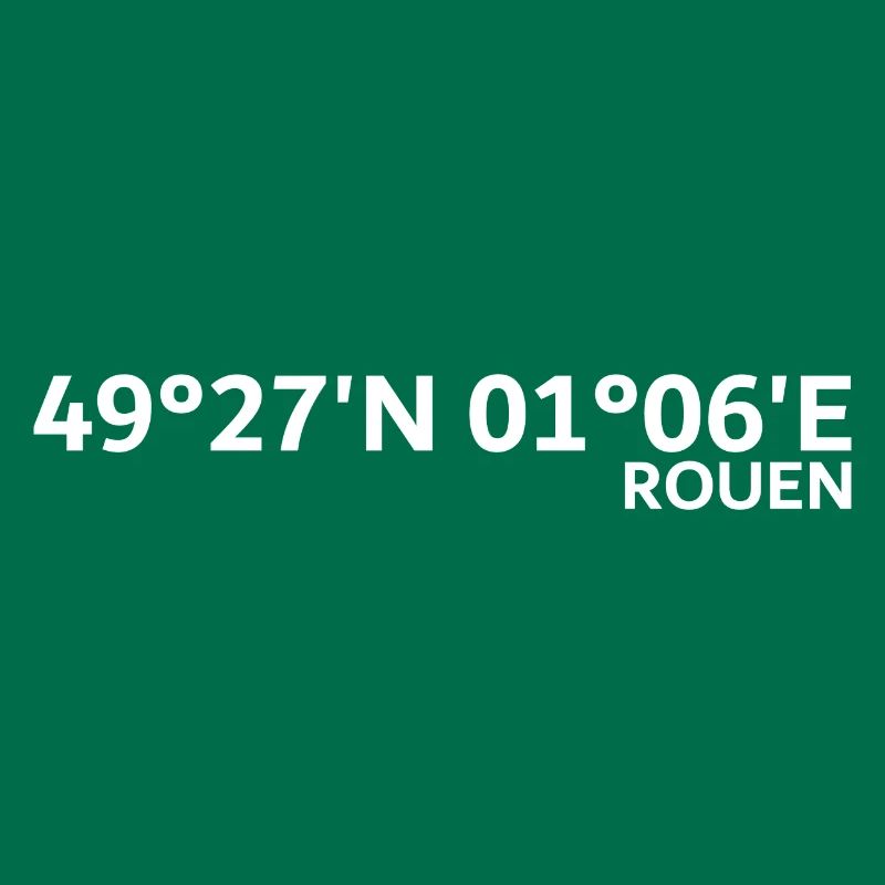 Coordonnées de Rouen