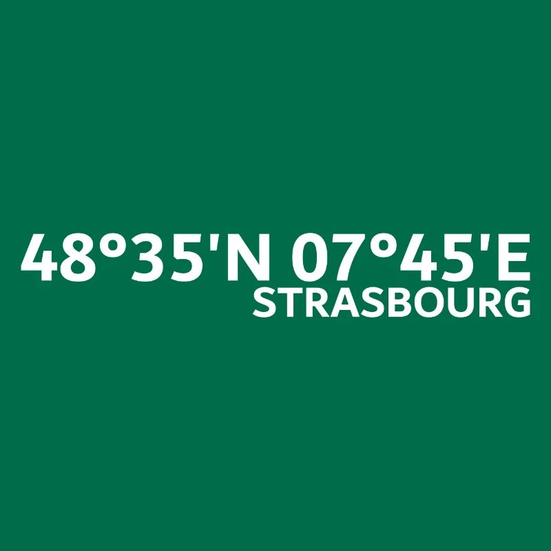 Coordonnées de Strasbourg