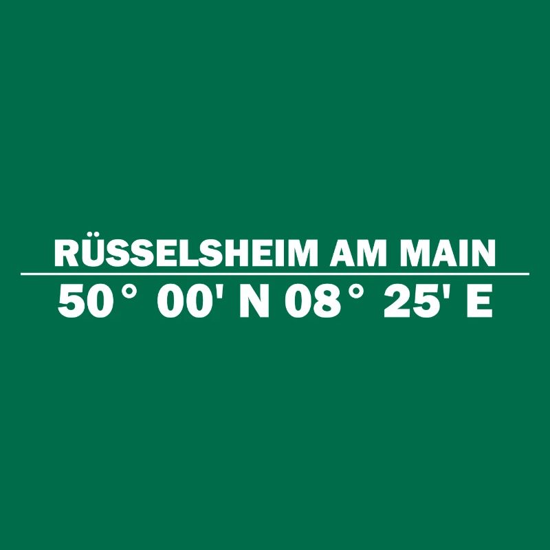 Rüsselsheim am Main coordinates