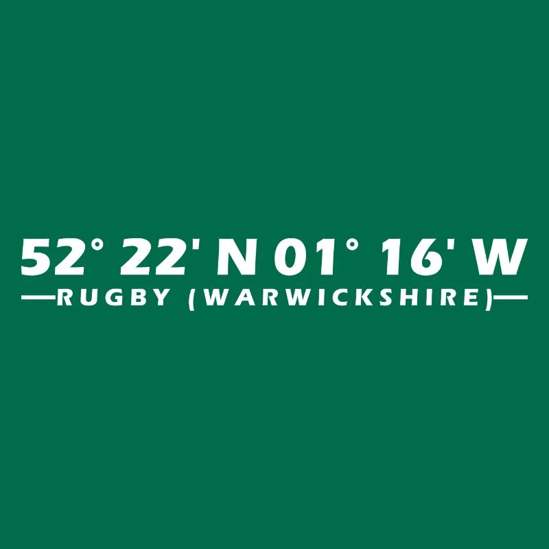 Rugby (Warwickshire) coordinates