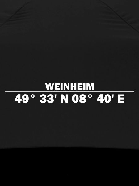 Coordonnées de Weinheim