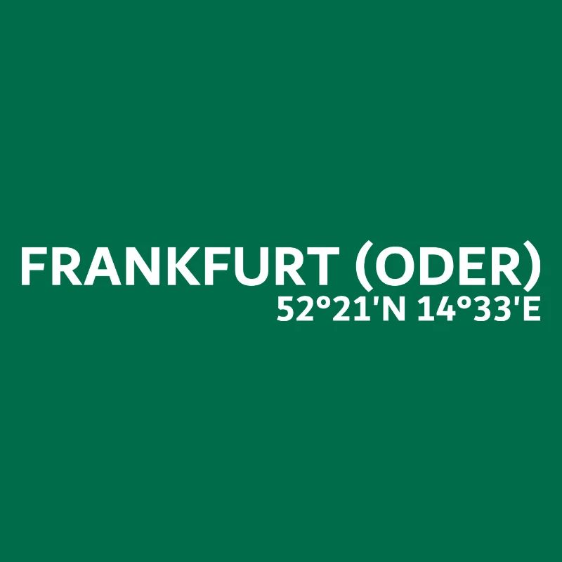 Coordonnées de Francfort (Oder)