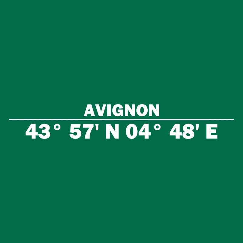Coordonnées d’Avignon