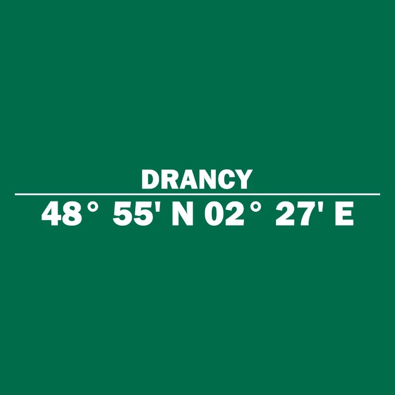 Drancy coordinates