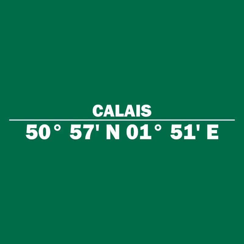 Coordonnées de Calais