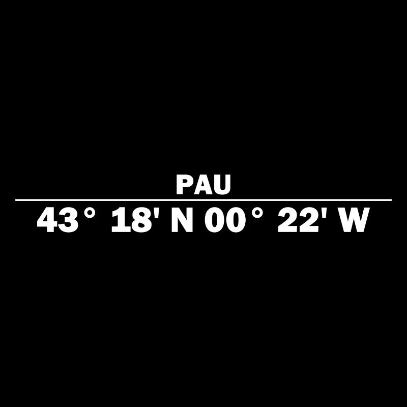 Coordonnées de Pau