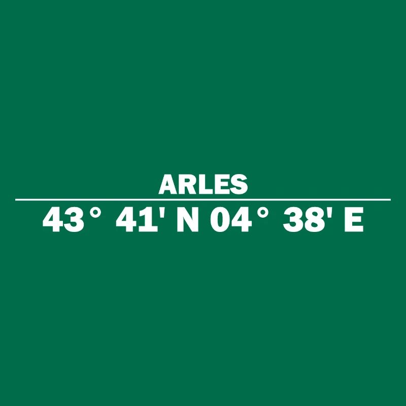 Arles coordinates