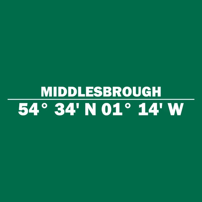 Middlesbrough coordinates