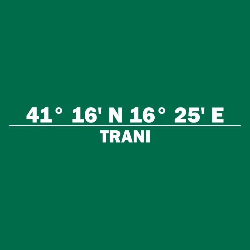 Trani coordinates