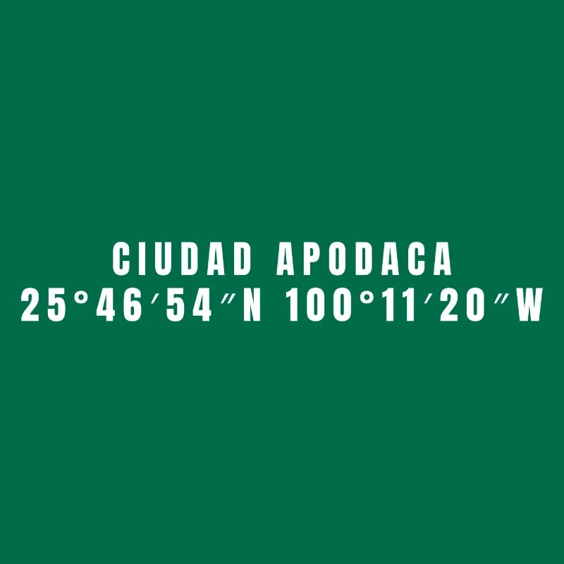 Ciudad Apodaca, Mexico Coordinates