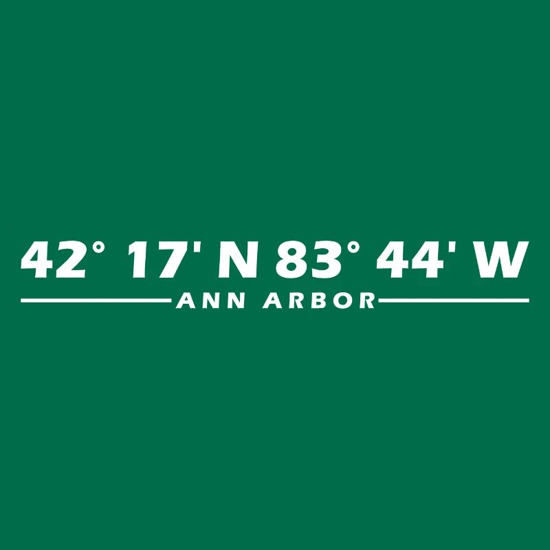 Ann Arbor Coordinates