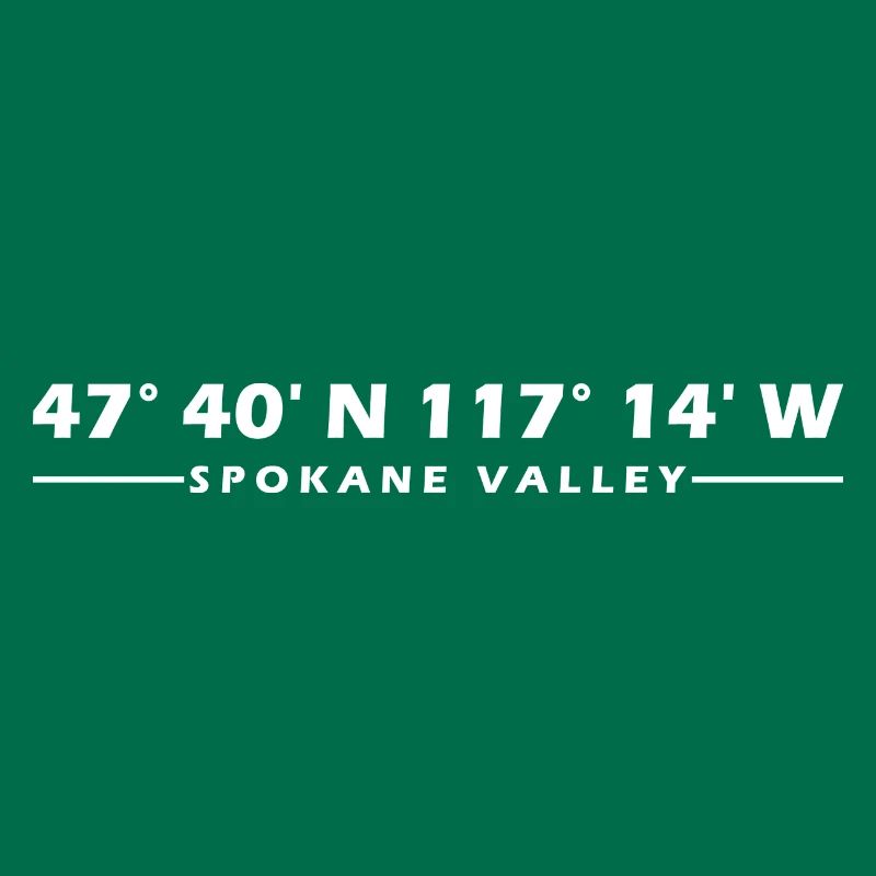 Spokane Valley Coordinates